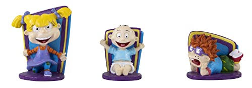 Image of Penn-Plax Rugrats 3-Piece Aquarium Decoration Bundle - Includes Tommy, Chuckie, and Angelica Resin Ornaments for Fish Tanks- Small
