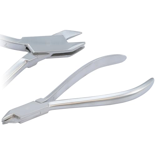 MuskalMed Orthodontic 3 Step Young Pliers Loop Forming with Grooves Design for Wire Bending Made of Stainless Steel Dental Instruments