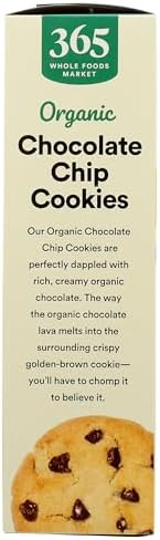 365 by Whole Foods Market, Organic Chocolate Chip Cookies, 12 Ounce