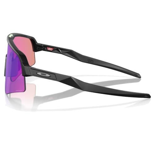 Oakley Men's Oo9465 Sutro Lite Sweep Rectangular Sunglasses, Matte Black/Prizm Golf, 39 mm by Oakley - Used condition - Image 3