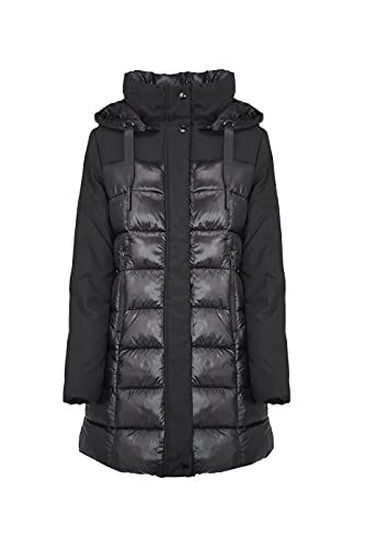 JOPHY & CO. Plumífero para mujer de invierno con capucha (cód. 20350) (negro, S) Cover