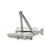 LCN 4111DLH 4111 689 Aluminum Extra Duty Arm Closer x Thru Bolts, Left Hand, Delayed Action