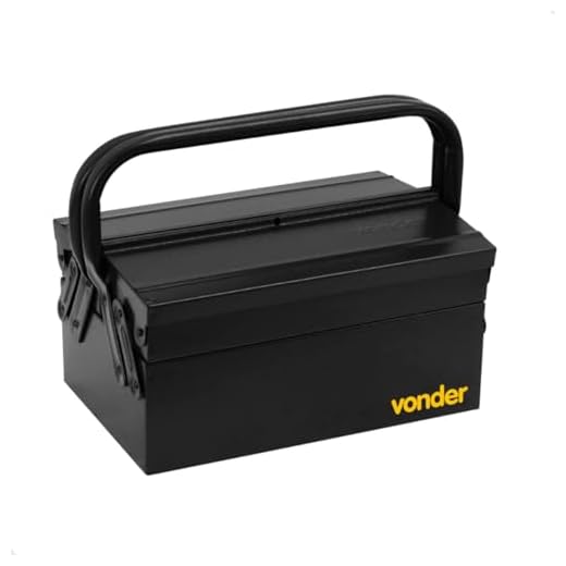 Vonder Caixa Metálica Para Ferramentas Com 3 Gavetas 30 X 19 X 16 Cm Vdo2578