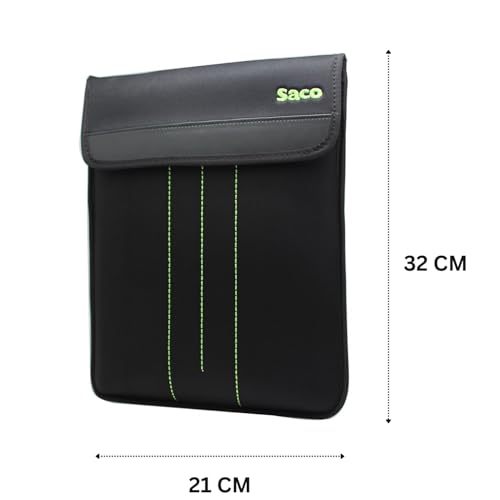 Image of Saco 10-12 Inch Puffy Tablet Sleeve Case Compatible for OnePlus Pad Go 11.35 inch /OnePlus Pad 2 12.1 inch /Galaxy Tab A9 Plus /S8 /S9 /Realme Pad /Honor Pad X9 /Xiaomi Mi pad 6 /Redmi Pad, Soft Foam Lining