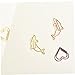 Angoily Pcs Metal Paper Clamp Dolphin Shape Paper Clips Note Organizers for Bookmarks Photo Signs