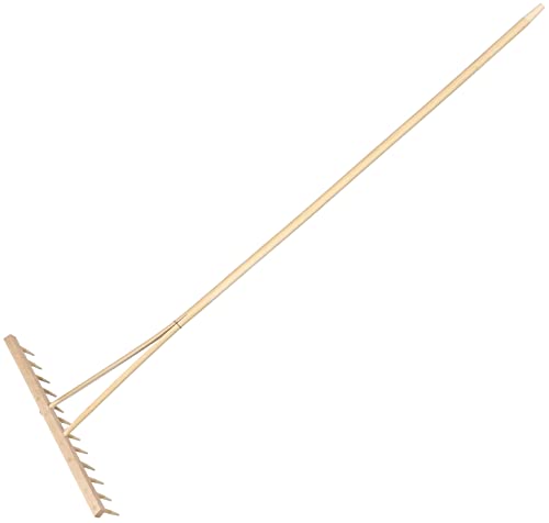 KOTARBAU® Holzharke 585mm Rechen Gartenrechen