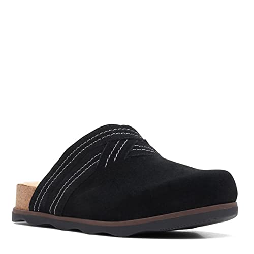 Mules Clarks femme cuir noir 40 : l'excellence de la maroquinerie pour vos pieds