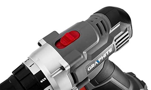 GRAPHITE 18V Akkubohrschrauber Bohrer Energy+, Bohrmaschine/Schrauber mit Akku-Pack von 2.0Ah und Ladegerät in einer Pappschachtel, 10 mm Bohrfutter – Bild 5