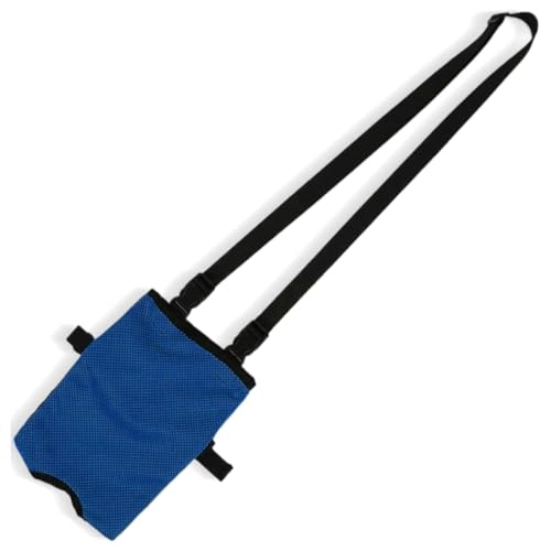 DOKRIN Incontinence Products, catetere esterno uomo 1 pezzo di catetere esterno, porta sacca, sacca per urina, contenitore per urina, sacca universale elastica per catetere da gamba (blu)