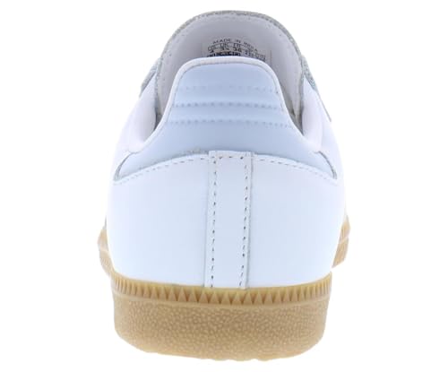 Image of adidas Samba OG Big Kid (White Halo Blue Gum, 6.5)