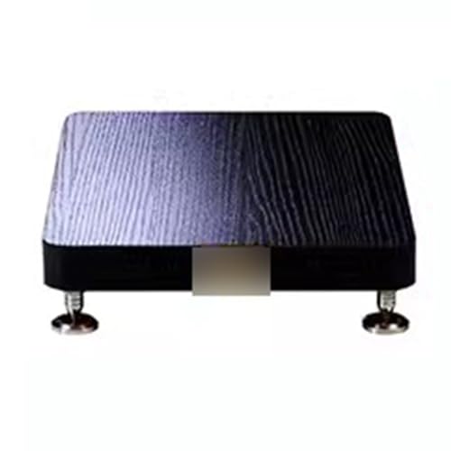 Étagère HiFi à 1 Niveau, étagère AV sur Pied, Plateau Audio, Meuble TV, amplificateur HiFi, Meuble d'équipement, Support d'enceintes, Support...
