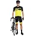 Imagen de HOMTOL Conjunto de ropa de ciclismo para hombre maillot de manga corta culotte de ciclismo maillot de ciclismo para hombre transpirable