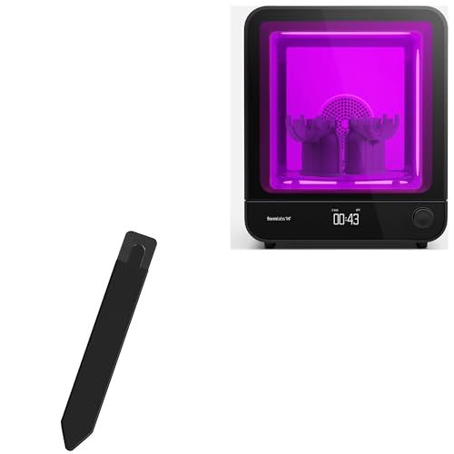BoxWave Stylus Pouch Compatible with Formlabs Form Cure V2 120V (4 in) - Stylus PortaPouch, Pen Stylii Holder Carrier Portable Self-Adhesive - Jet Black