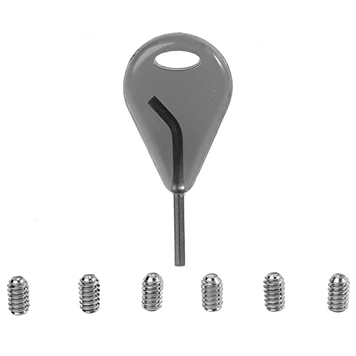 Metal Surf Board Fin Key, Fin Key, Black for Removing or Installing The Grub Screws Easy to Install for Surf Board
