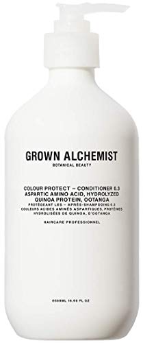 Grown Alchemist Colour Protect Conditioner 0.3 - Aspartic Amino Acid, Hydrolyzed Quinoa Protein & Ootanga - Hair Color Protection Conditioner (500ml / 16.9oz)