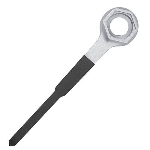 Image of Aluminum Drum Wrench, Bung Wrench, Barrel Opener Tool for Opening 10 15 20 30 55 Gallon Drum, Fits 2 inch and 3 /4 inch Bung Cap
