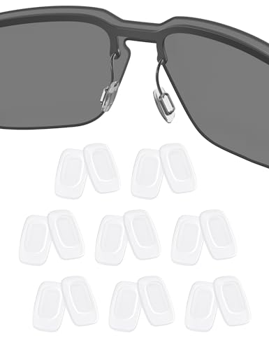 Image of Replacement Nose Pads Nose Piece for Costa South Point /Flagler /Fernandina /Peli; for Oakley Cartridge /Spindle /Latch Key