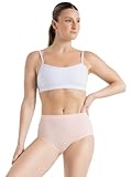 Capezio Women's Camisole Bra Top, White, M (8-10)