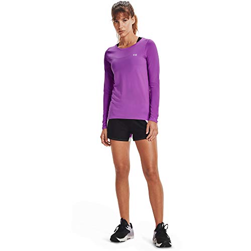 Image of Under Armour Women's Polyester Solid HG Armour Long Sleeve | 1328966-001