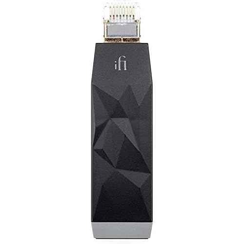 iFi LAN iSilencer - LAN-Signal-Rauschfilter - Entfernen elektrischer Störungen - Ethernet-Isolator für Hi-Res-Audio-Systeme (RJ45)
