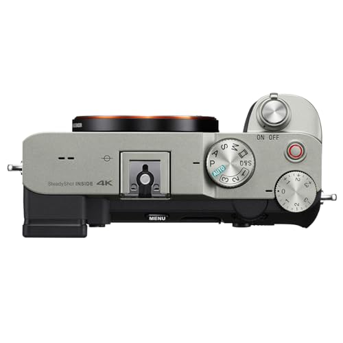 Image of Sony Alpha 7C Full-Frame Compact Mirrorless Camera Kit - Silver (ILCE7CL /S) with Optical Zoom