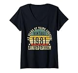 Photo Gallery donna 43 year old gifts vintage 1993 limited edition 43rd birthday maglietta con collo a v Photo Gallery donna 43 year old gifts vintage 1993 limited edition 43rd birthday maglietta con collo a v