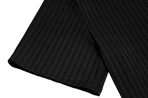 URRU Men's Muscle T Shirts Stretch Short Sleeve Bodybuilding Workout Casual Slim Fit Tee Shirts4