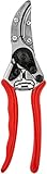 Felco Rose Pruning Shears (F 100) - High Performance Swiss Made Steel One-Hand Garden Pruners