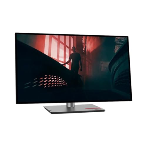 Image of Lenovo ThinkVision P27h-30 27 inch Class WQHD LED Monitor - 16:9 - Raven Black