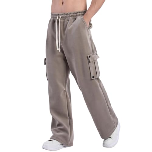 Pantalon de jogging homme baggy japonais sport coton avec poches