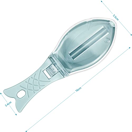 NAYU 1 Stück Fischschuppen-Entkalker, Kunststoff-Fischschuppenschaber, Fischhautschäler, Fisch Scaler Fischschuppen… - Image 3