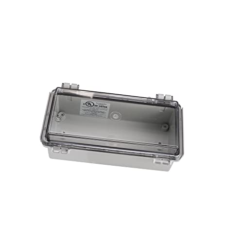BUD Industries NBF-32406 Plastic Outdor NEMA Poly PBT Blend, 7.87
