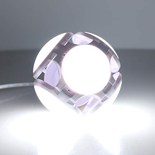 Maidodo E27 40W Garage Pieghevole Lampadina E27 a