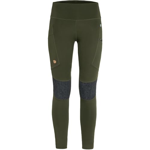 Image of Fjallraven Abisko Women's Trekking Tights - Moisture Wicking Fabric, Lightweight, Comfortable, Stretch - Hiking, Trekking