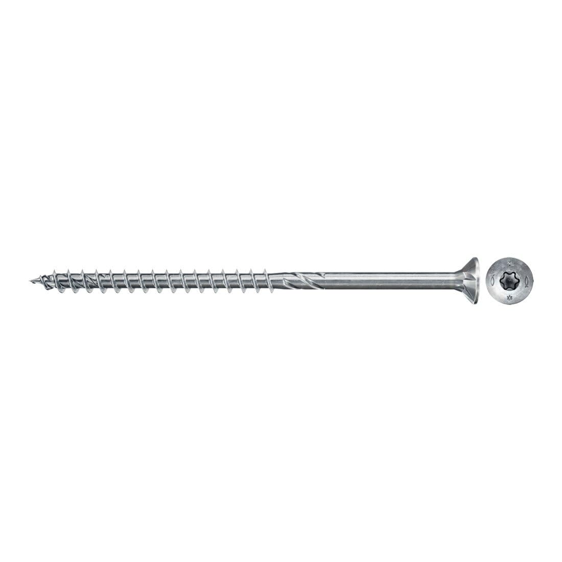 fischer PowerFast II CTP 3.5 x 30 Chipboard Screws (Pack of 300) with Partial Thread, Countersunk Screw with Internal Star, Screw for Woodworking, Reduces Screwing Resistance and Screwing Time โ image 1