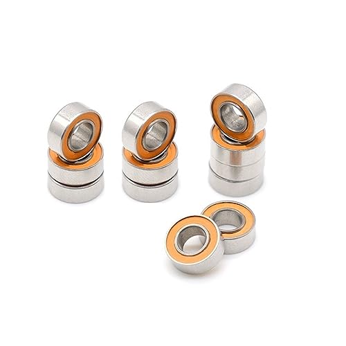Roulement Si3n4 SMR 84 2RS CB pour une rotation rapide sans graisse en acier inoxydable