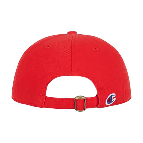 Image of Champion Men's Hat, Classic Twill Hat, Cotton, Baseball Cap for Men With Leather Back Strap