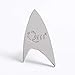 QMx Star Trek: Discovery Magnetic Insignia Badge Science,Multi Colour,One Size
