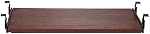 Lorell Mahogany Laminate Keyboard Tray