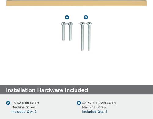 Image of Amerock BP36910CZ | Champagne Bronze Cabinet Pull | 10-1 /16 inch (256 mm) Center to Center Cabinet Handle | Monument | Drawer Pull | Kitchen Cabinet Handle | Furniture Hardware