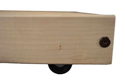 KD Frames Twin Trundle, Natural Wood - Thumbnail 2
