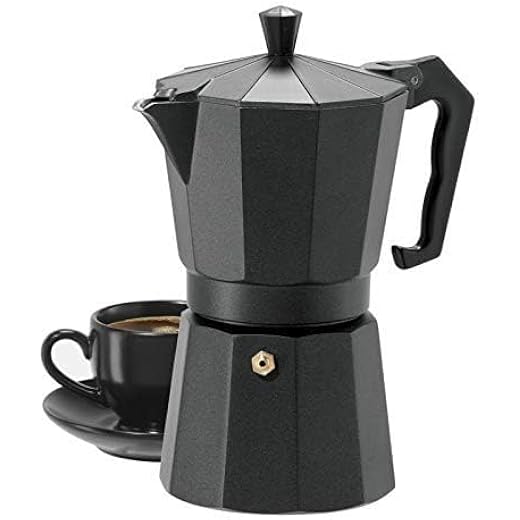 AARKRI SALES Moka Pot Espresso Maker Compact Durable and Ele