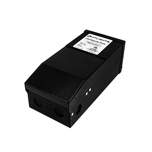 HitLights 300 Watt Dimmable Driver, Magnetic LED Driver - 110V AC-24V DC Transformer. Made in The USA. Compatible with Lutron and Leviton for LED Strip Lights, Constant Voltage LED Products