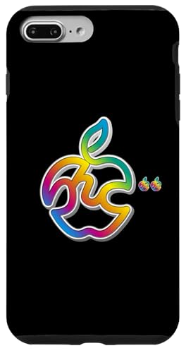 Japanese Ringo Art Colorful Single Line Design �X�}�z�P�[�X iPhone 7 Plus/8 Plus �p