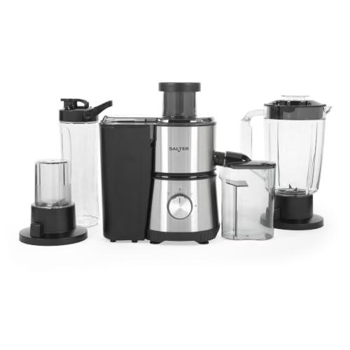 Salter 4 In 1 Juicer Blender, 400W, 1L Jug, 600ml Bottle