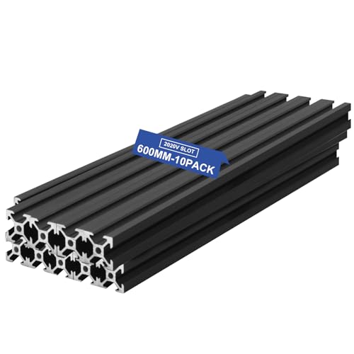 Rails linéaires aluminium 2020 anodisés pour une précision mécanique durable sur imprimante 3D