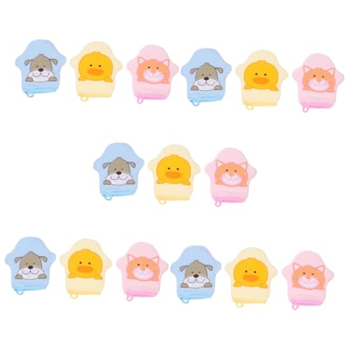 15 pièces de bain cartoon Healvian de moussants pour l'exfoliation douce des enfants