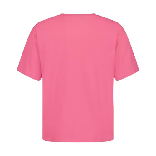 Image of Roxy Girls' Short Sleeve Oversized Fit Logo Tee, Crew Neck Graphic T-Shirt, Soft & Comfortable