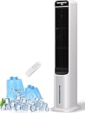 climatizzatore portatile usato Comfort personalizzabile con 4 modalità e 3 velocità: questo dispositivo di raffreddamento portatile offre 4 modalità distinte (normale, brezza naturale, sonno e fresco) insieme a 3 velocità del vento regolabili (bassa a 4,3 m/s, media a 5,8 m/s e alta a 8,2 m/s), consentendo di personalizzare la tua esperienza di raffreddamento. La modalità Sleep funziona a un basso livello di rumore di soli 35 dB, garantendo un riposo notturno tranquillo.