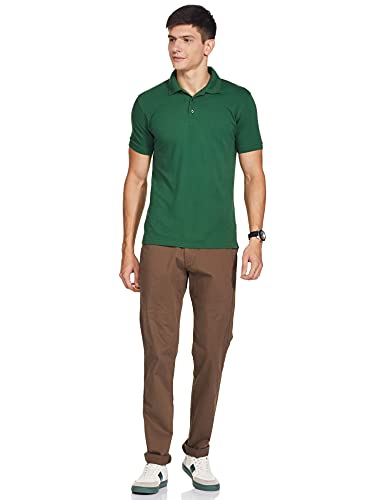 Image of EASIES Men's Slim Pants (E-16516 SPRSLMFT LTBRWN 36 LT.Brown